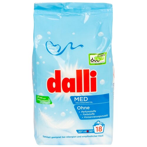 Стиральный порошок Dalli Med, 1.21 кг