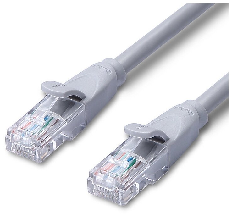 LAN Кабель для подключения интернета патч-корд витая пара Cat5E UTP RJ45 Mindpure NW003 0.5м