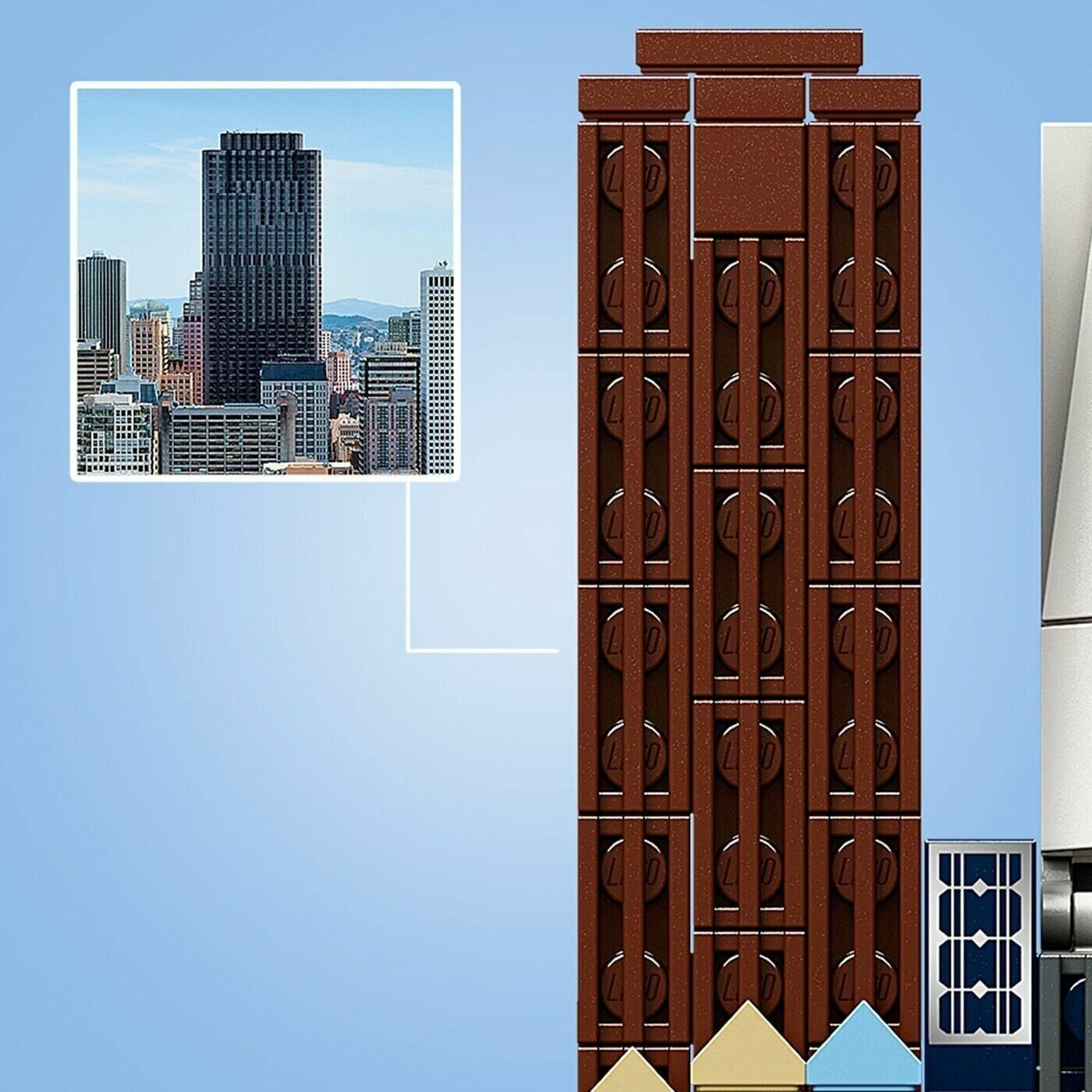 Конструктор LEGO Architecture Сан-Франциско, 565 деталей (21043) - фото №9