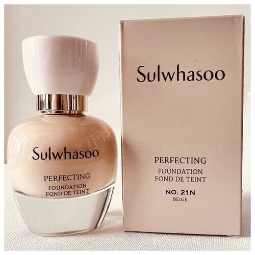 Sulwhasoo Антиэдж-тональный крем (35мл тон 21) Perfecting Fondation Fond de TEINT (BEIGE)