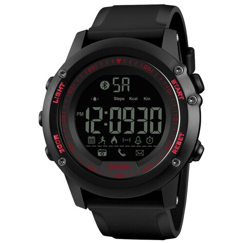 Умные часы SKMEI 1321 RED детские часы skmei 5 шт лот цветные светодиодные цифровые наручные часы водонепроницаемые часы с будильником и камуфляжным ремешком спорти