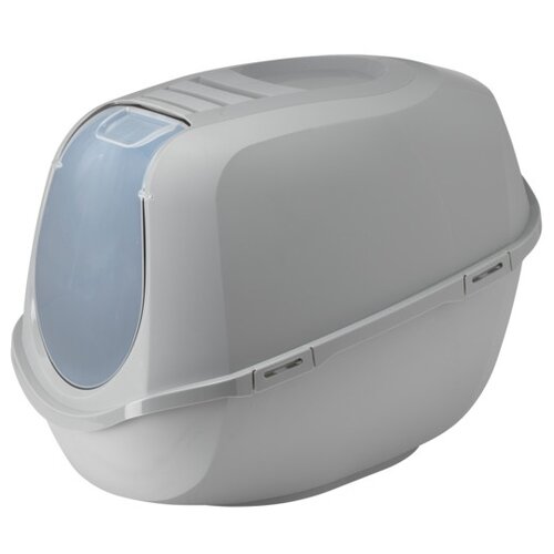 Туалет-домик для кошек Moderna Mega Smart 66.2х45.9х49 см titanium grey 66.2 см 49 см