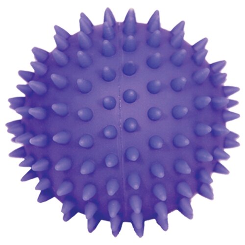 Мячик для собак Triol Игольчатый (12101006), фиолетовый мячик для собак triol мегамяч 12191137 черный