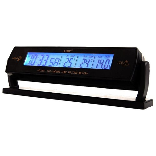 Автомобильные часытермометр VST-7013V 147400₽
