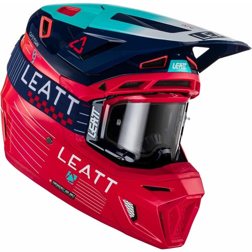 Мотошлем Leatt Moto 8.5 Helmet Kit (Red, XL, 2023 (1023010504))