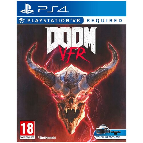 DOOM VFR (Только для PS VR) (PS4) английский язык ps4 игра bethesda doom 3 vr edition только для ps vr