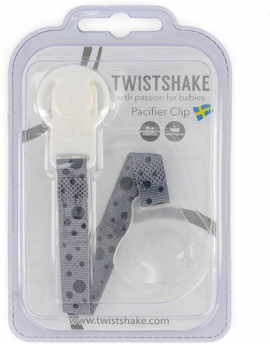 Клипса Twistshake для пустышки, цвет: белый - фото №3
