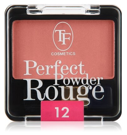 TF Cosmetics румяна компактные Perfect Powder Rouge, 12 робкий румянец