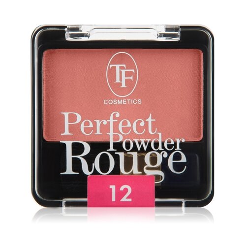 TF Cosmetics румяна компактные Perfect Powder Rouge, 12 робкий румянец румяна tf perfect powder rouge тон 13 орхидея