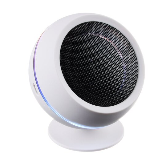 FORZA Колонка беспроводная Светомузыка 3Вт 300мАч BT50 9x8x8см пластик 132500₽