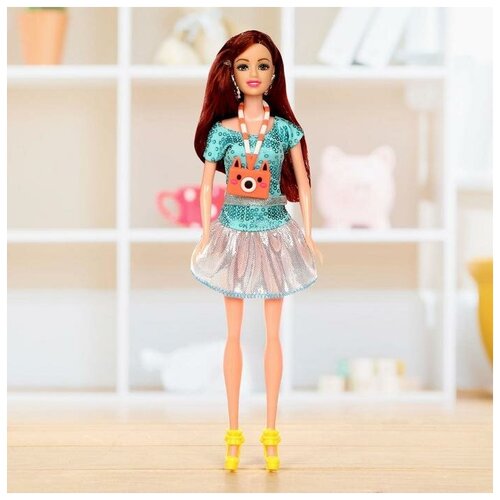фото Кукла-модель «ася» в платье, с аксессуарами, микс mikimarket