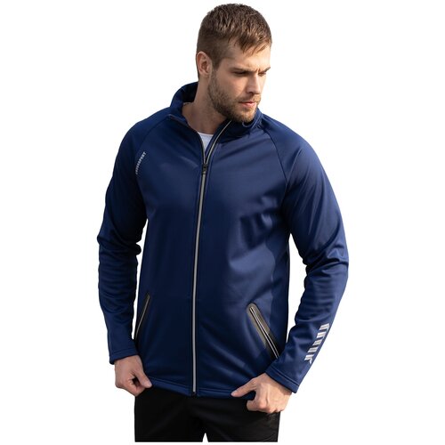 Куртка CroSSSport, средней длины, силуэт прямой, водонепроницаемая, размер 50, синий