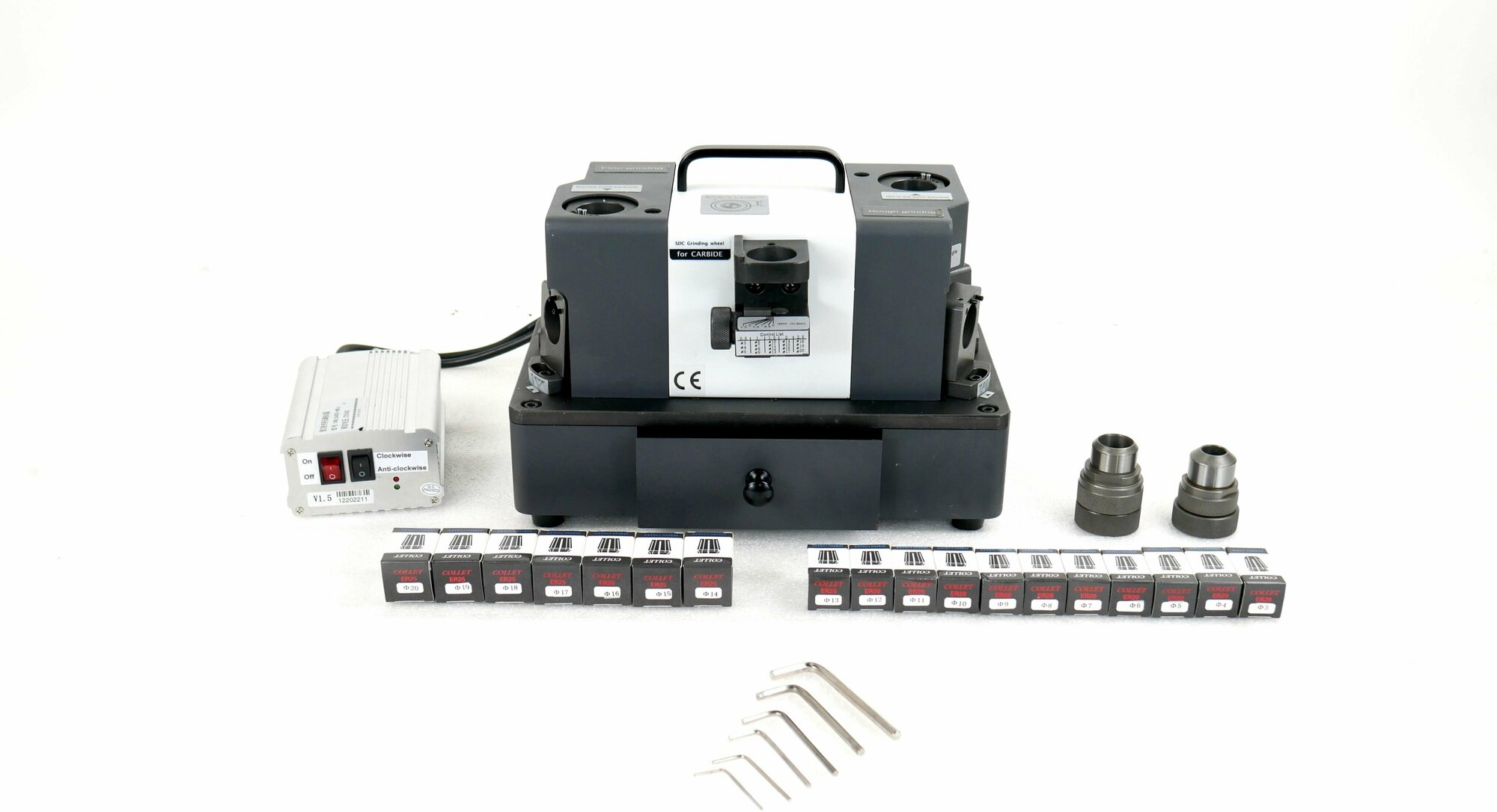 Станок для тонкой заточки свёрел (3-20 мм) PM-DS20 S