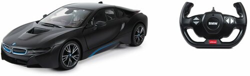 Машина Rastar РУ 1:14 BMW i8 USB Черная 71070