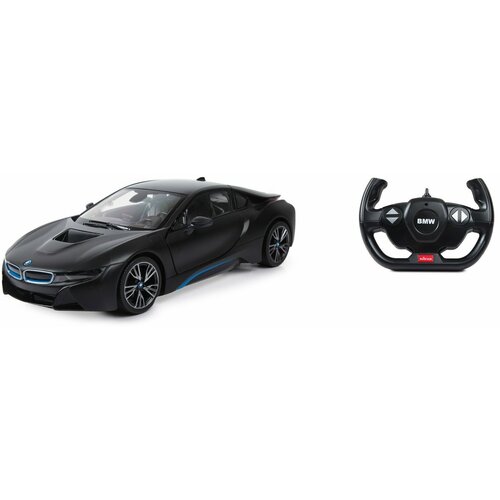 Машина Rastar РУ 1:14 BMW i8 USB Черная 71070