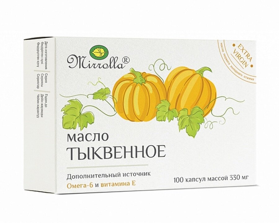 Масло тыквенное капс., 100 шт.