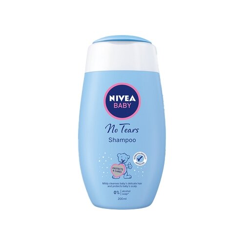 Детский мягкий шампунь для волос NIVEA Baby, 200 мл.