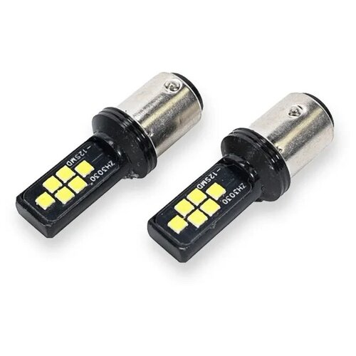 фото Лампа светодиодная габаритная ⚡️ sd-512 p21/1156 3030 12 smd 6.0w ⚡️ 17x50mm ⚡️ 12v (обманка) ⚡️ element ⚡️ 2 шт