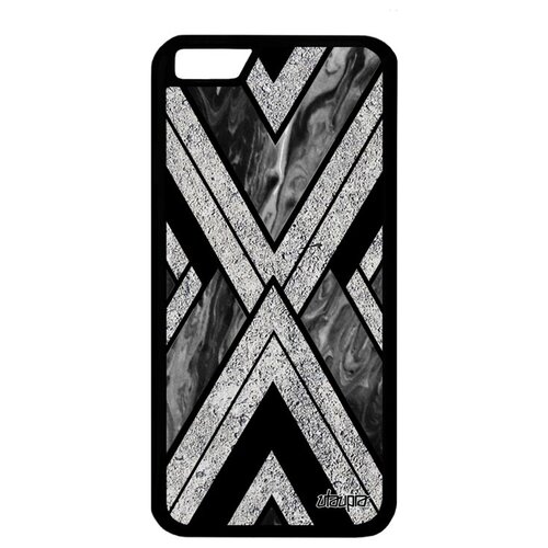 фото Стильный чехол для // iphone 6s // "икс- орнамент" треугольник дизайн, utaupia, серый