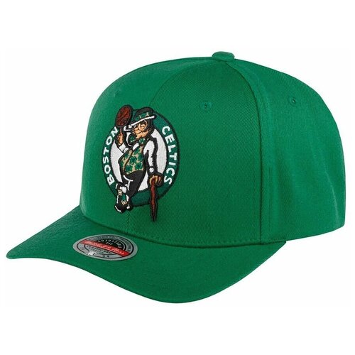 фото Бейсболка mitchell ness hhss3257-bceyypppgren boston celtics nba, размер one mitchell & ness