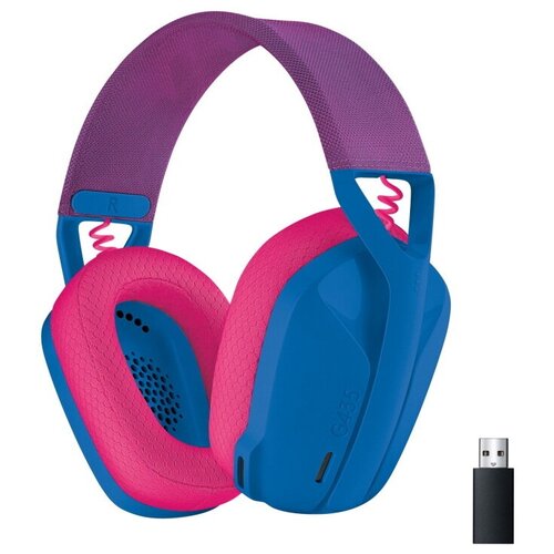 Гарнитура/ Logitech Headset G435 LIGHTSPEED Wireless Gaming BLUE - Retail