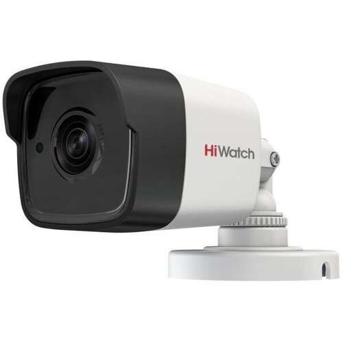 камера видеонаблюдения hikvision hiwatch ds t500a 2 8 2 8мм hd cvi hd tvi цветная корп белый Камера видеонаблюдения аналоговая HiWatch DS-T500A(B) (2.8MM) 2.8-2.8мм HD-TVI цв. корп: белый