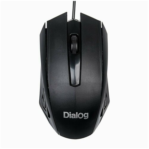 Мышь оптическая Dialog Comfort MOC-19U. Черный мышь оптическая dialog pointer mop 04bu черный