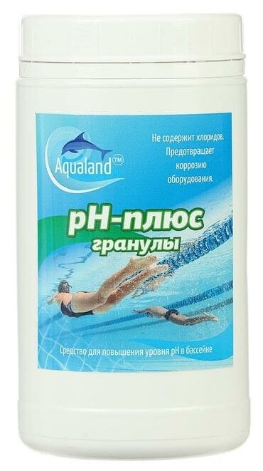 Регулятор pН-плюс Aqualand гранулы 1 кг 6625520