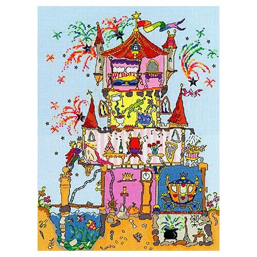 Набор для вышивания Princess Palace (Дворец принцессы) 26 x 35 см Bothy Threads XCT2