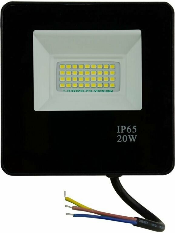 Прожектор LightPhenomenON LT-FL-01N-IP65- 20W-6500K LED - фото №8