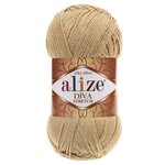 Пряжа Alize Diva Stretch, 1 моток, 100гр 400м (92% Микрофибра (Акрил), 8% Эластан) - изображение