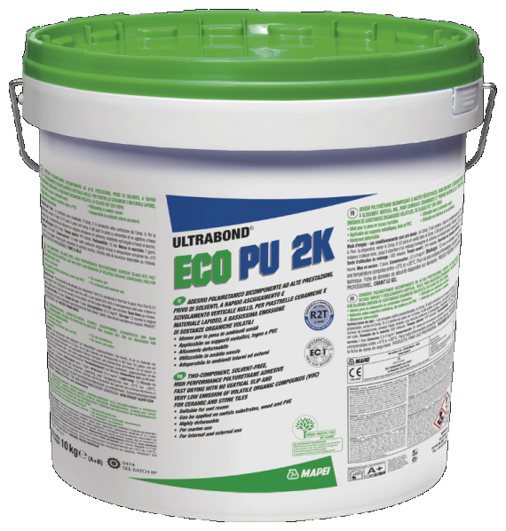 Полиуретановый клей MAPEI ULTRABOND ECO PU 2K, ведро 10 кг