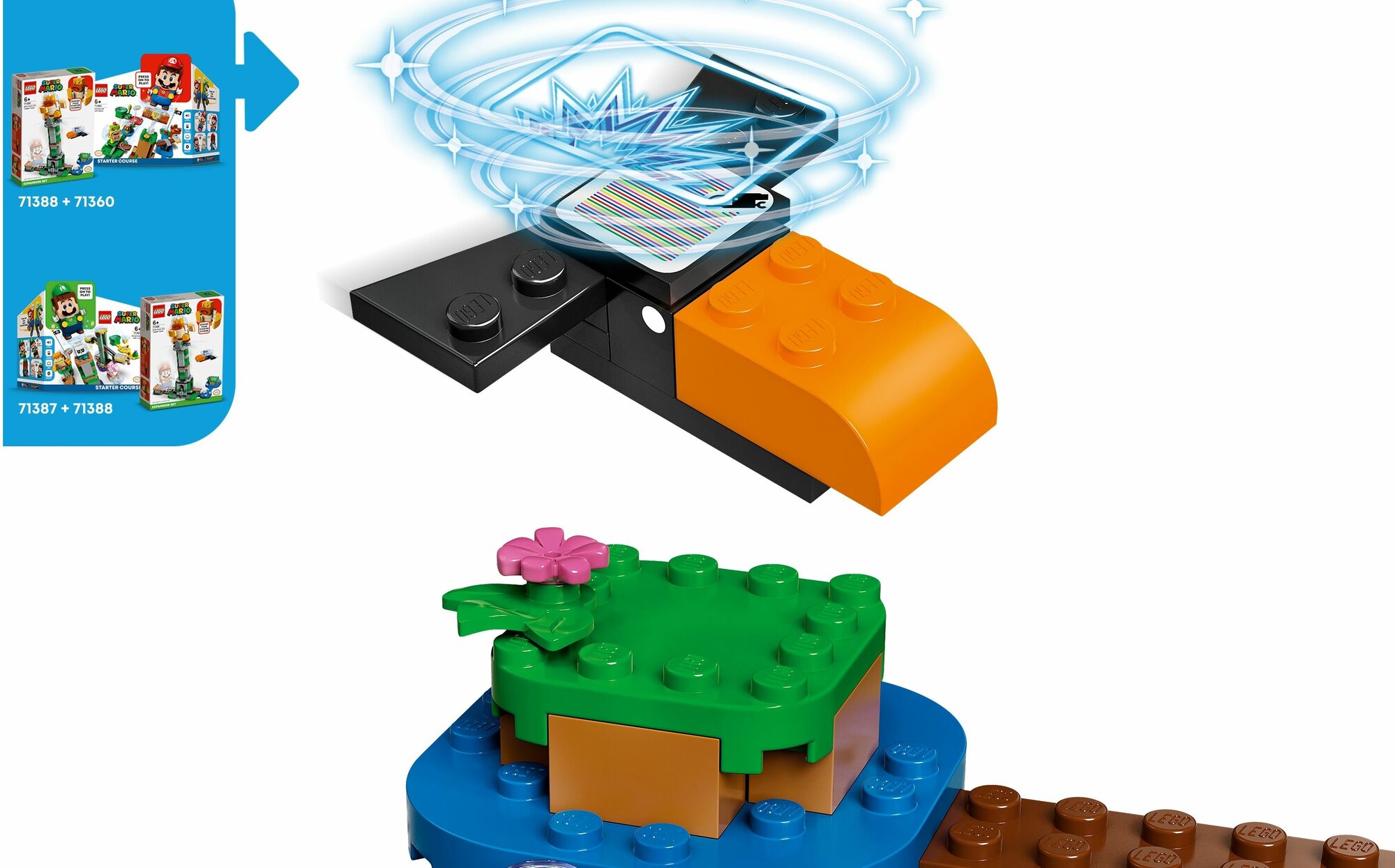 Конструктор LEGO Super Mario Дополнительный набор Падающая башня босса братца-сумо - фото №19