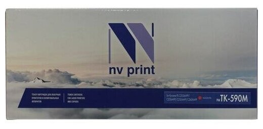 Картридж NV Print TK-590 Magenta для Kyocera, 5000 стр, пурпурный NV-Print - фото №7