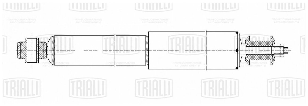 Амортизатор для а/м Suzuki Jimny (98-) перед. (AG 24004), TRIALLI AG24004