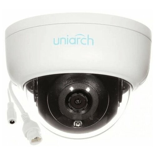 UNV IP-камера Uniarch 4МП уличная купольная антивандальная с фиксированным объективом 28 мм ИК подсветка до 30 м матрица 13 CMOS 676000₽