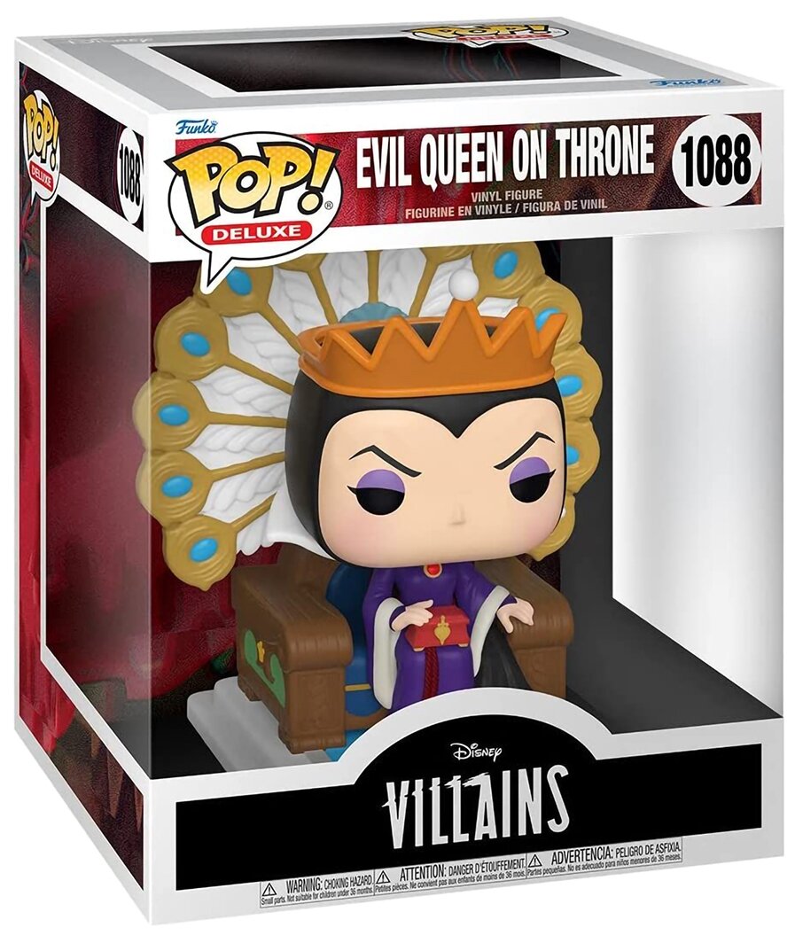 Фигурка Funko POP! Deluxe: Disney Villains. Evil Queen on Throne