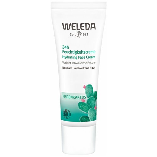 Weleda Feigenkaktus 24h Hydrating Face Cream 30мл weleda 24h feuchtigkeitsfluid увлажняющий крем флюид на основе опунции 30 мл