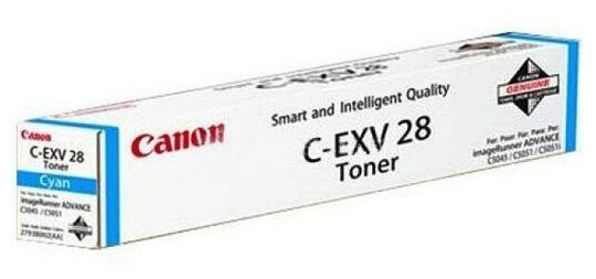 Тонер-картридж Canon C-EXV28 голубой для C5045/C5051 44000стр.