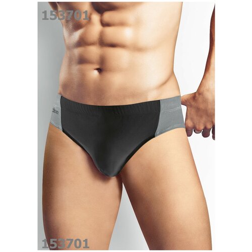 Плавки слипы CLEVER размер 52 черный 995₽