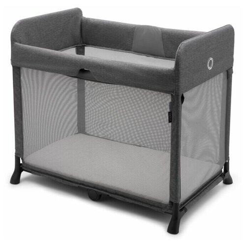 фото Bugaboo манеж-кровать stardust grey melange