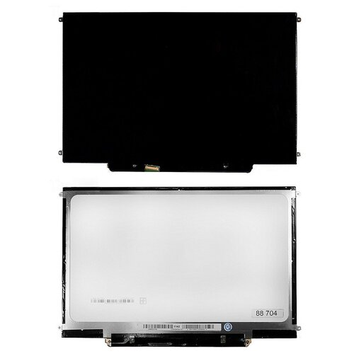 Матрица для ноутбука 13.3 1280x800 WXGA, 30 pin LVDS, Slim, LED, TN, крепления слева/справа (уши), глянцевая. PN: LTN133AT09