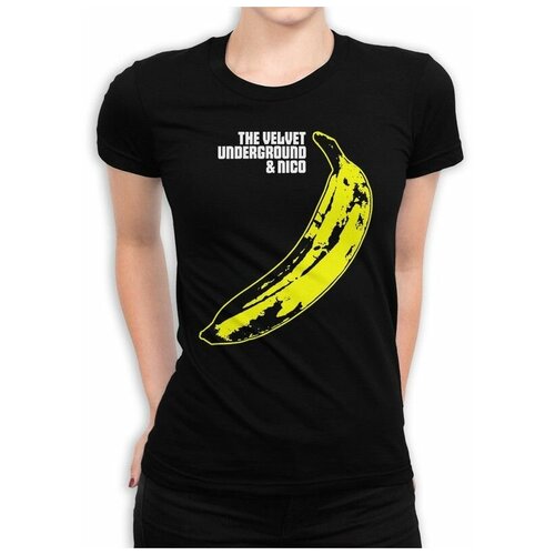 Футболка Design Heroes The Velvet Underground Женская Белая 2XL