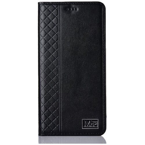 фото Чехол-книжка mypads premium для huawei honor v30 / vera 30 / view 30 из качественной импортной натуральной кожи с элегантной стеганой прошивкой премиум-класса и магнитной крышкой черный