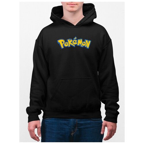 фото Худи унисекс каждому своё "pokemon/покемон/аниме" черное m