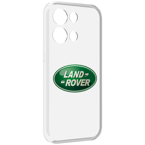 Чехол MyPads land-rover-3 для OPPO Reno8 Pro задняя-панель-накладка-бампер