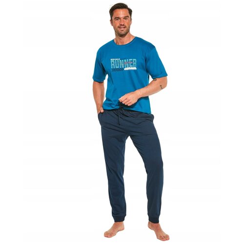 462/182 Пижама мужская Cornette Runner - размер: S, цвет: Темно-бирюзовый