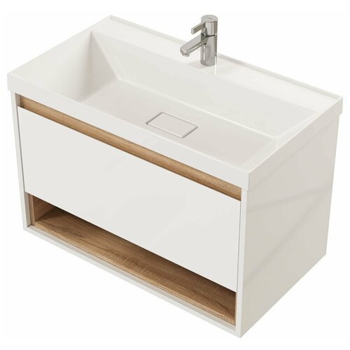 Подвесная тумба Scandy 80 в ванну без раковины 12785₽