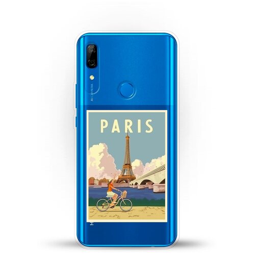 фото Силиконовый чехол париж на huawei p smart z andy & paul