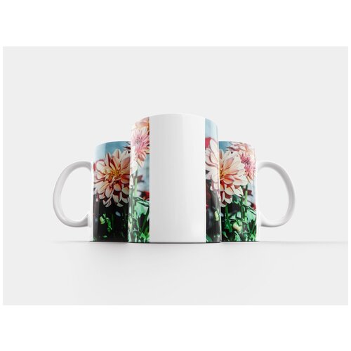 фото Кружка "цветок, садовый цветок, летний цветок" 320 мл lotsprints